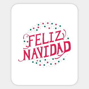 Feliz Navidad Sticker